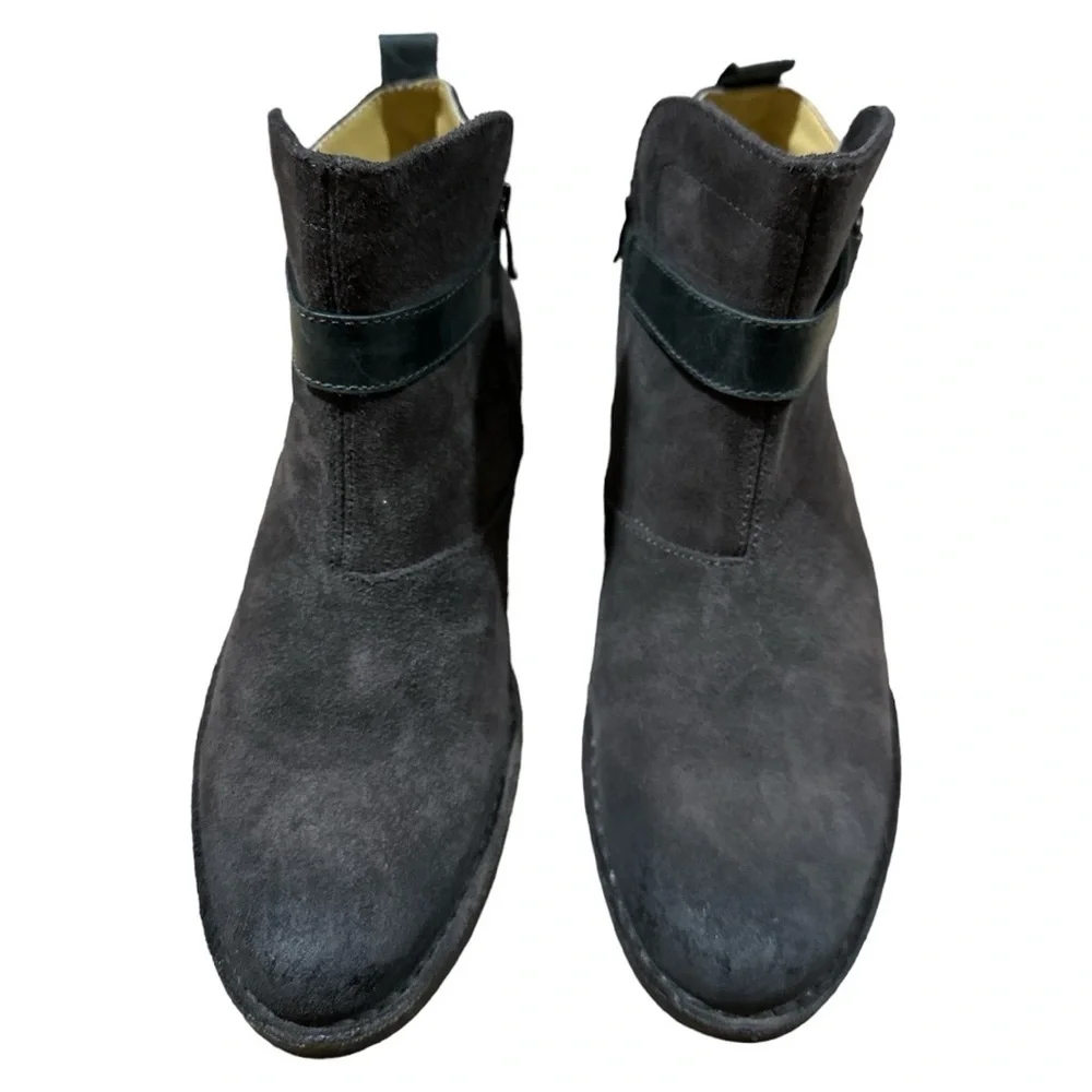 Like New - Bussola x Anthropologie Sevilla Ankle Booties - Coal - size 38